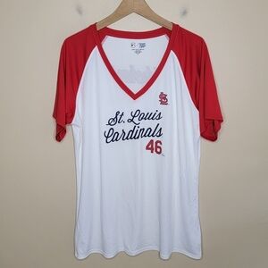 Campus Lifestyle | St. Louis Cardinals Paul Goldschmidt V-neck Tee Size XXL